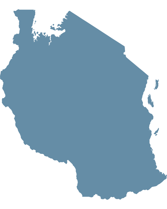 mapa tanzania